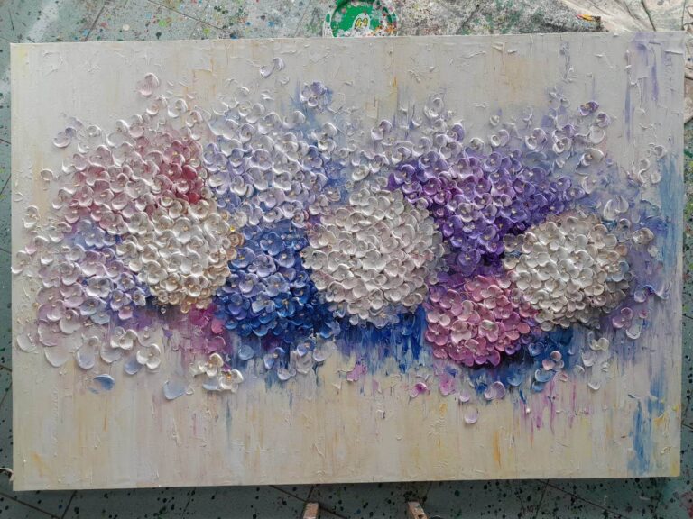 Hydrangea Abstract